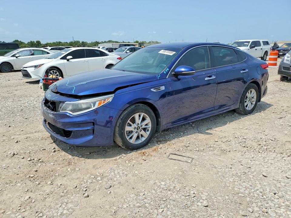 2017 Kia VIN 5XXGT4L39HG134857 COPART salvage auction — FRONT END, Tx - Salvage Vehicle Title, sold $100 on 2026-07-27 (photo 1)