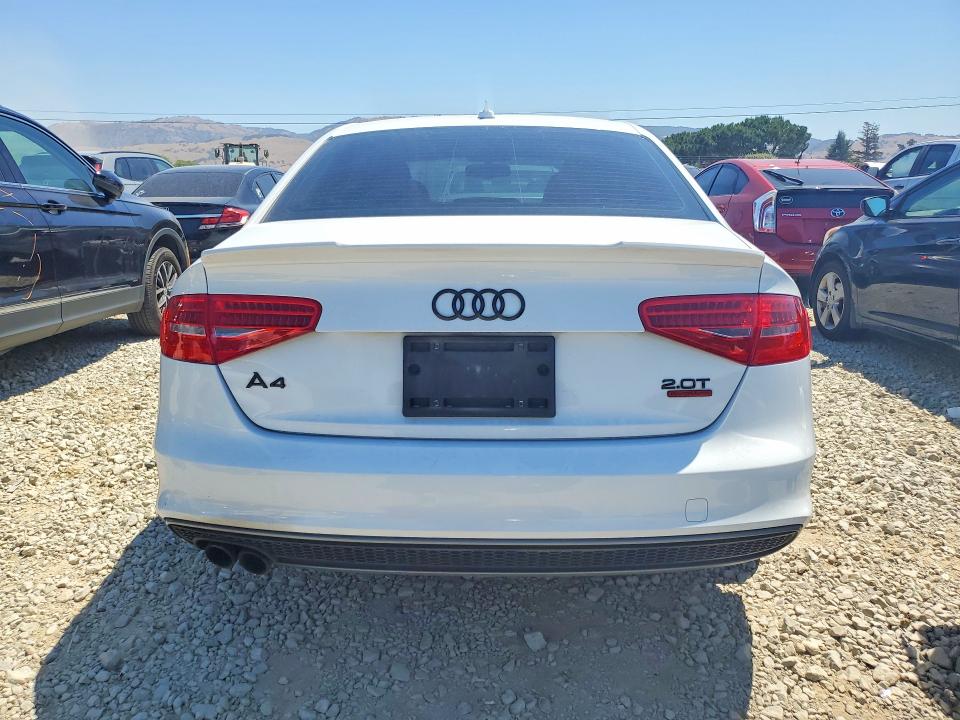 2015 Audi VIN WAUFFAFL2FN039181 COPART salvage auction — FRONT END, Ca - Salvage Certificate, sold $1,350 on 2026-07-23 (photo 6)