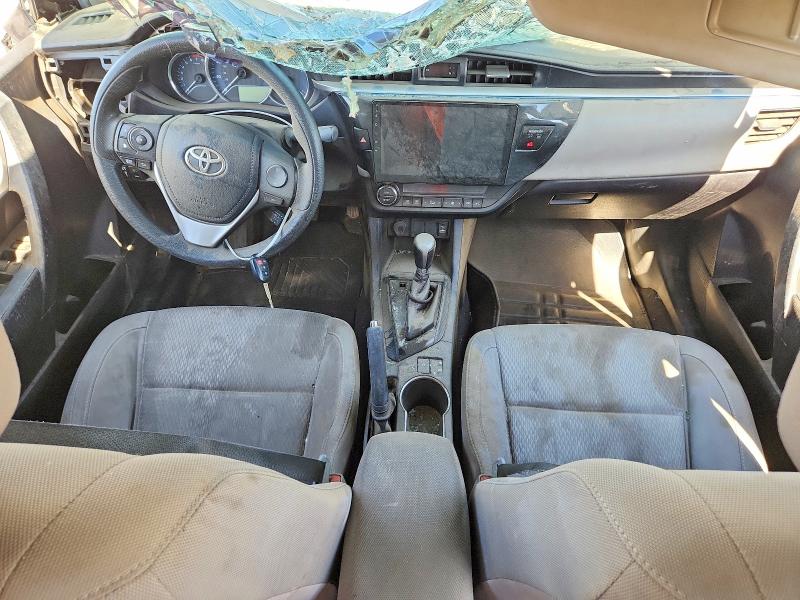 2016 Toyota Corolla VIN 5YFBURHE2GP520699 COPART salvage auction — ROLLOVER, CA - SALVAGE CERTIFICATE, sold $1,100 on 2026-07-10 (photo 8)