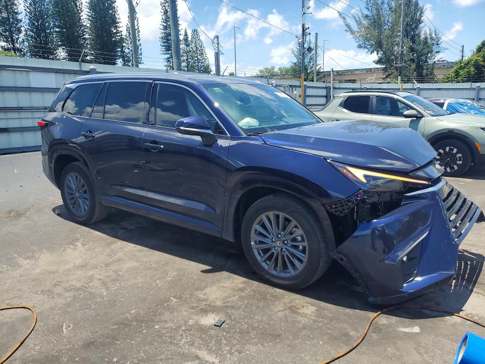 2026 Lexus Tx VIN 5TDAAAA67TS019799 COPART salvage auction — FRONT END, Fl - Cert Of Title Slvg Rebuildable, sold $19,500 on 2026-08-19 (photo 4)