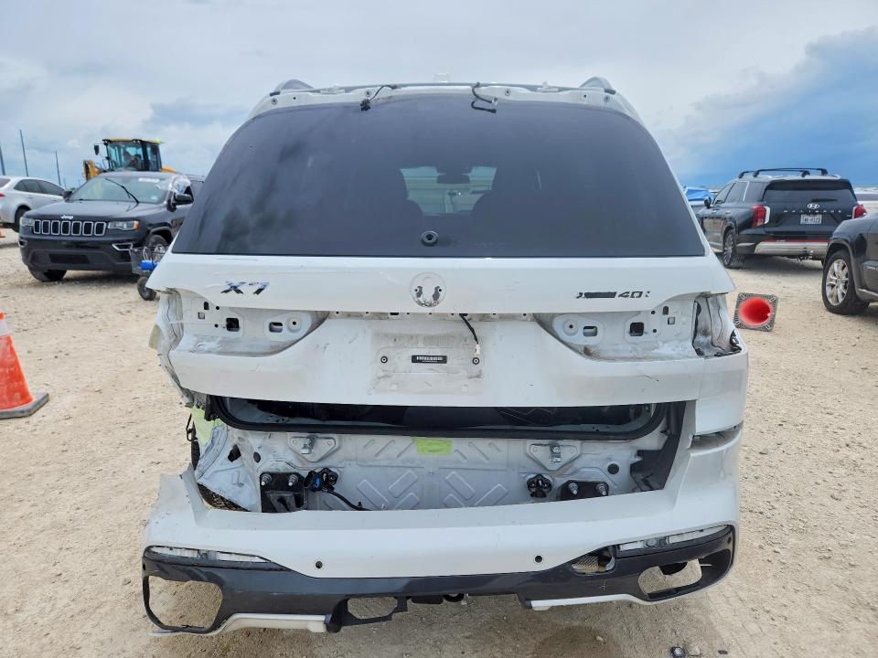 2023 BMW X7 VIN 5UX23EM06P9P83739 COPART salvage auction — REAR END, Tx - Salvage Vehicle Title, sold $21,200 on 2026-07-23 (photo 6)