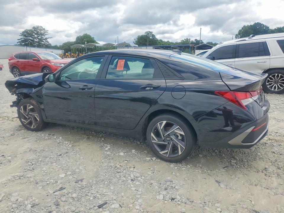 2025 Hyundai Elantra VIN KMHLM4DGXSU048161 COPART salvage auction — FRONT END, Ga - Certificate Of Title, sold $3,150 on 2026-07-27 (photo 2)