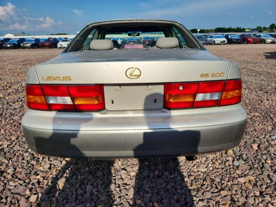 1999 Lexus ES VIN JT8BF28G2X5058661 COPART salvage auction — HAIL, Mo - Salvage Certificate Of Title, sold $575 on 2026-07-08 (photo 6)