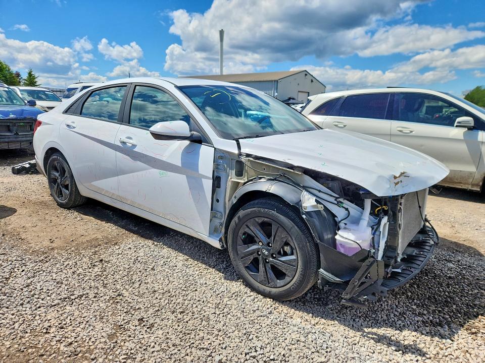 2023 Hyundai Elantra VIN KMHLM4AG0PU478941 COPART salvage auction — FRONT END, On - Permit Salvage, sold $5,900 on 2026-07-07 (photo 4)