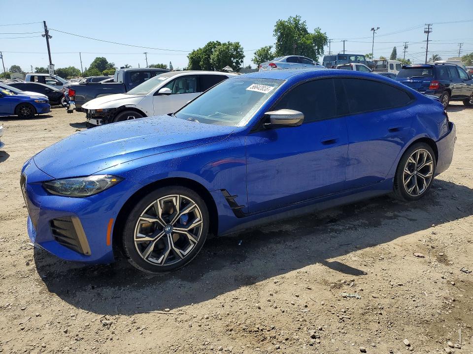 2024 BMW I4 VIN WBY33AW03RFR75330 COPART salvage auction — REAR END, Ca - Salvage Certificate, sold $20,100 on 2026-07-27 (photo 1)