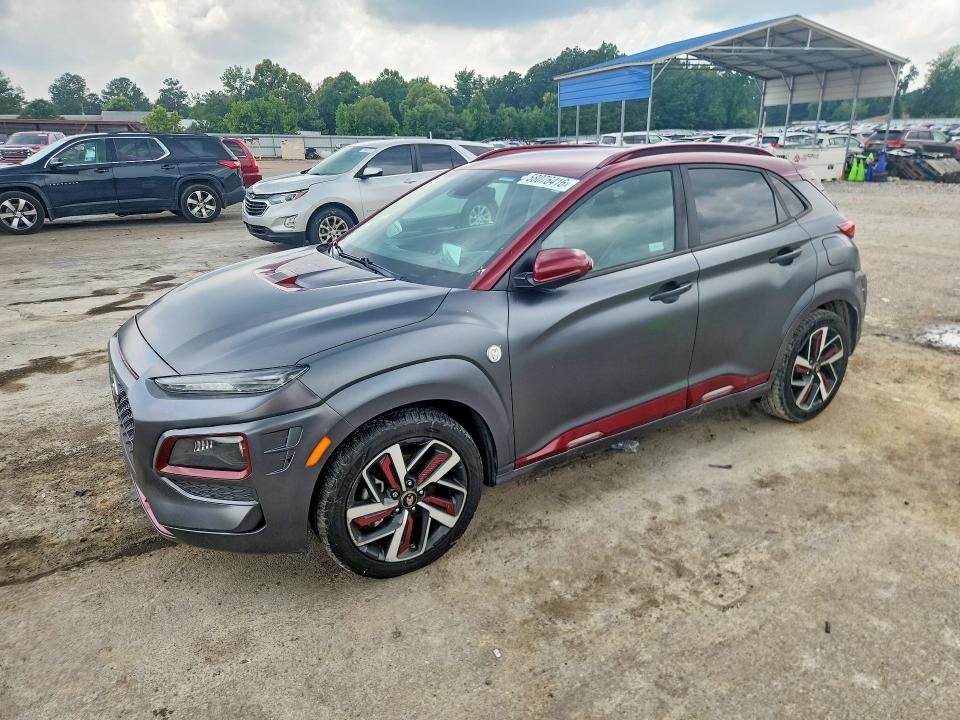2019 Hyundai Kona VIN KM8K53A57KU309154 COPART salvage auction — MECHANICAL, LA - CERTIFICATE OF TITLE (P), sold $4,100 on 2026-07-27 (photo 1)