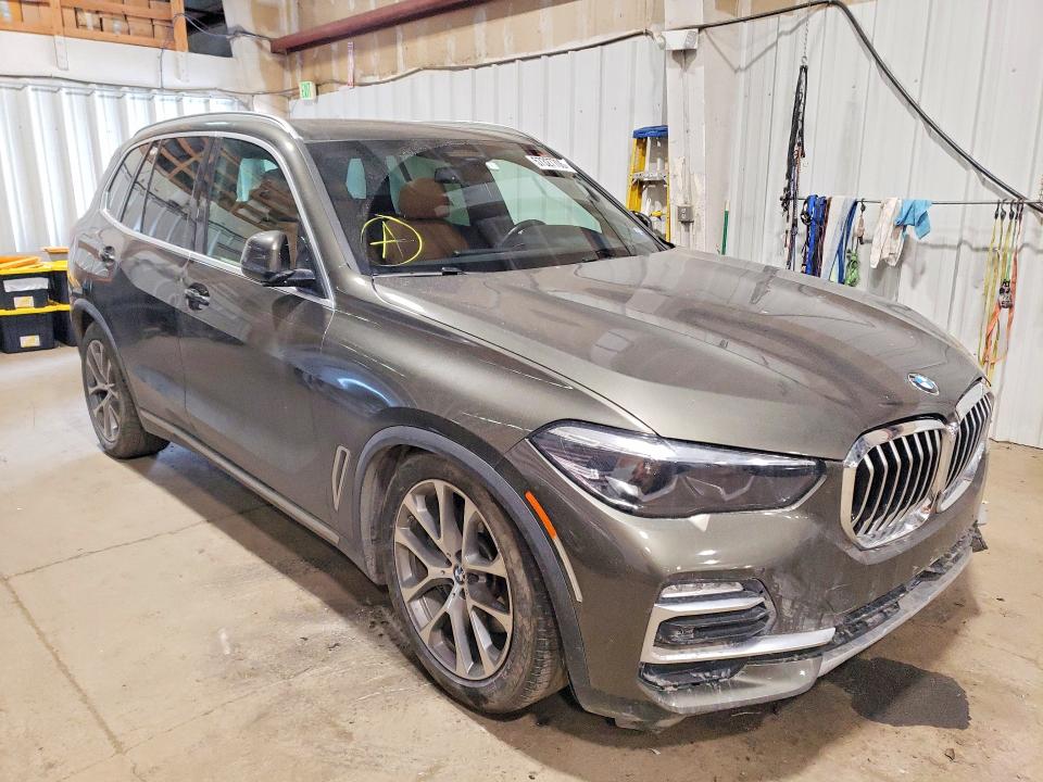 2021 BMW X5 VIN 5UXTA6C06M9E49226 COPART salvage auction — SIDE, Ak - Bill Of Sale- Salvage, sold $20,800 on 2026-07-07 (photo 4)