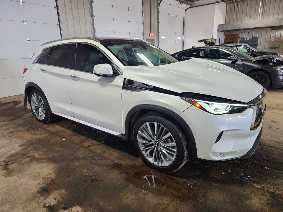 2024 Infiniti Qx50 VIN 3PCAJ5EB8RF112309 COPART salvage auction — FRONT END, WI, sold $7,900 on 2026-10-19 (photo 4)