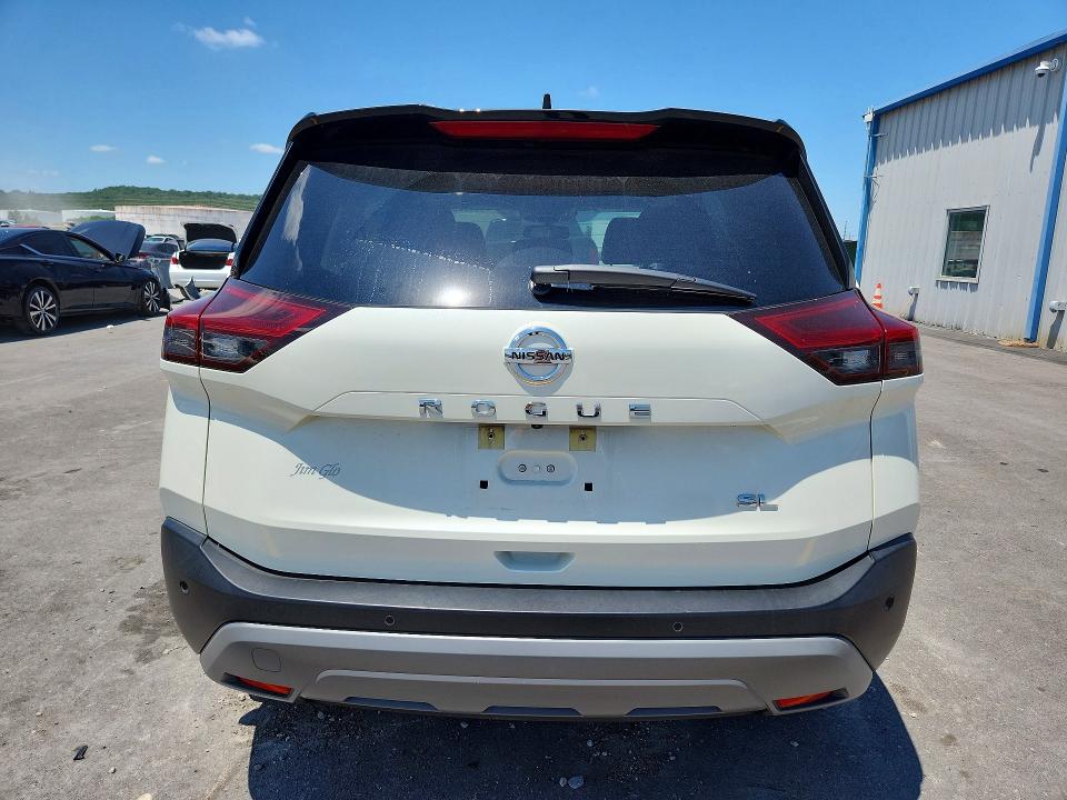 2021 Nissan VIN JN8AT3CA0MW023948 COPART salvage auction — HAIL, OK - CERT OF TITLE-SALVAGE, sold $5,300 on 2026-07-24 (photo 6)