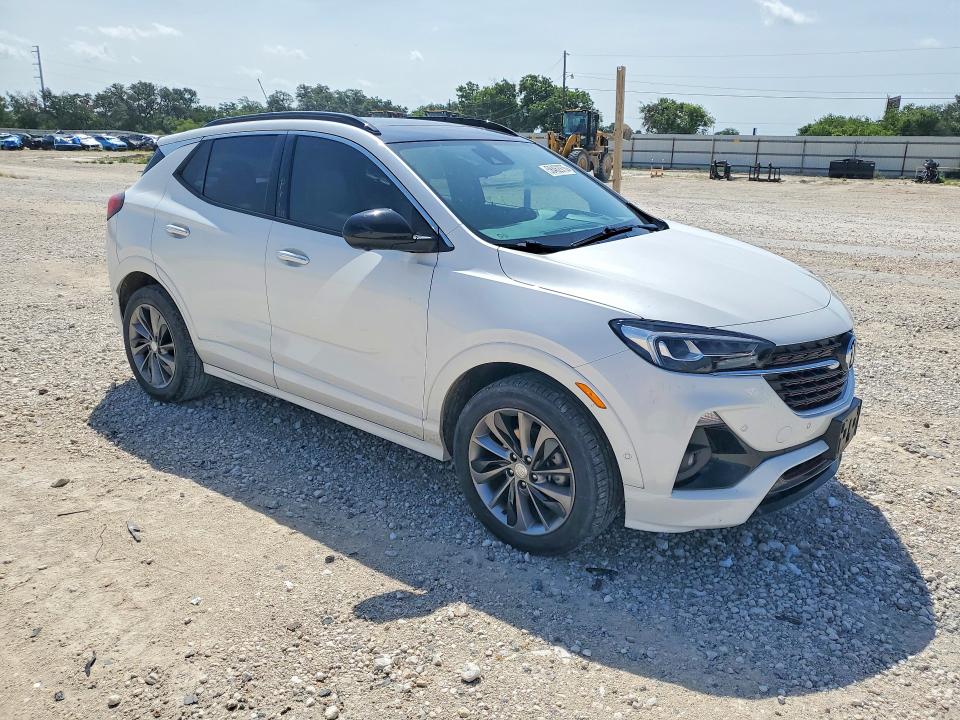 2021 Buick Encore VIN KL4MMGSL7MB164792 COPART salvage auction — WATER/FLOOD, Tx - Salvage Vehicle Title, sold $6,500 on 2026-08-27 (photo 4)