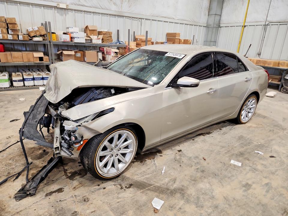 2016 Cadillac VIN 1G6AP5SXXG0111899 COPART salvage auction — FRONT END, Wi - Junked Vehicle Bill Of Sale, sold $950 on 2026-07-22 (photo 1)