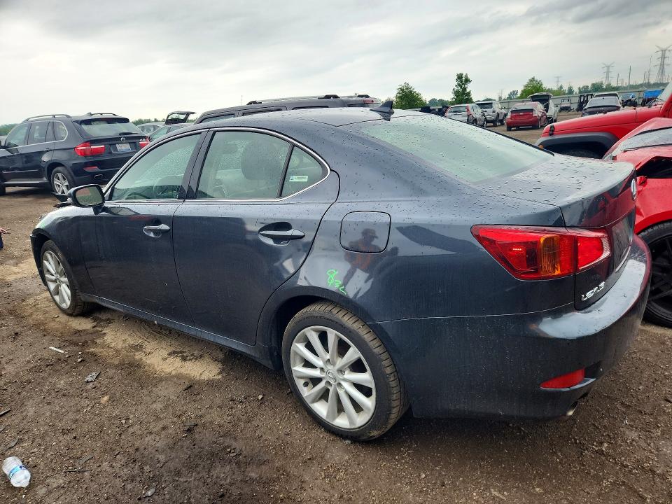 2010 Lexus Is VIN JTHCF5C2XA5043981 COPART salvage auction — FRONT END, Wv - Salvage Certificate, sold $1,250 on 2026-07-09 (photo 2)