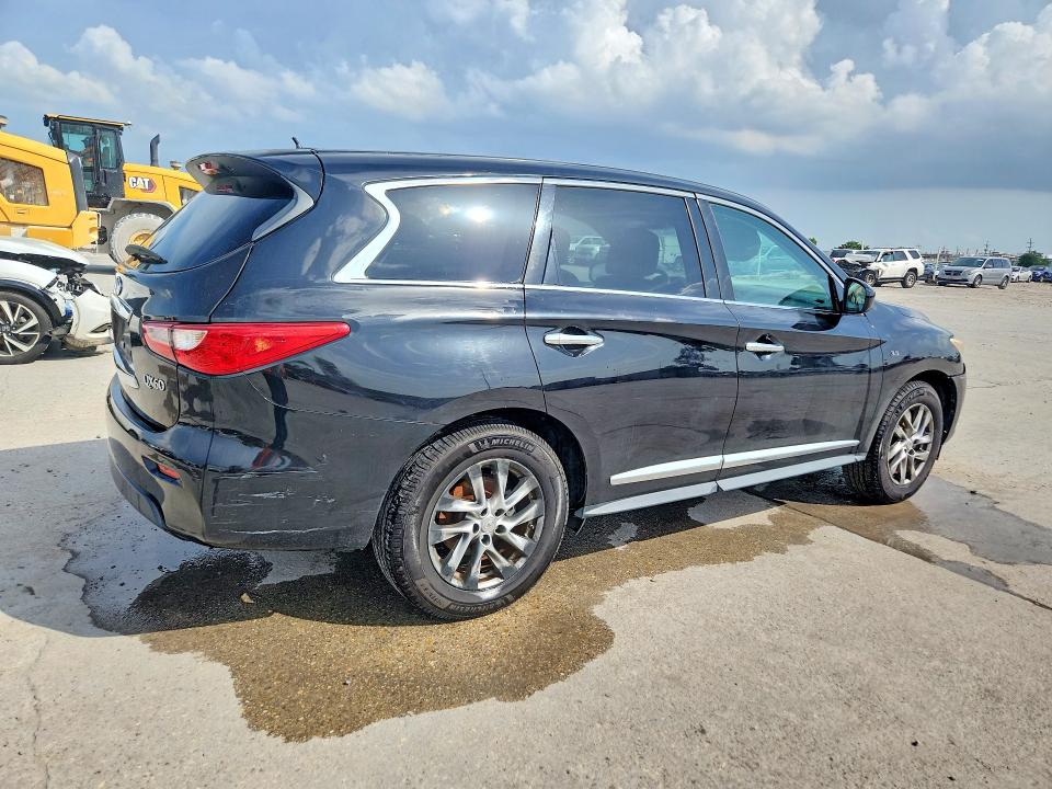 2015 Infiniti Qx60 VIN 5N1AL0MNXFC500512 COPART salvage auction — WATER/FLOOD, La - Certificate Of Destruction, sold $500 on 2026-07-22 (photo 3)