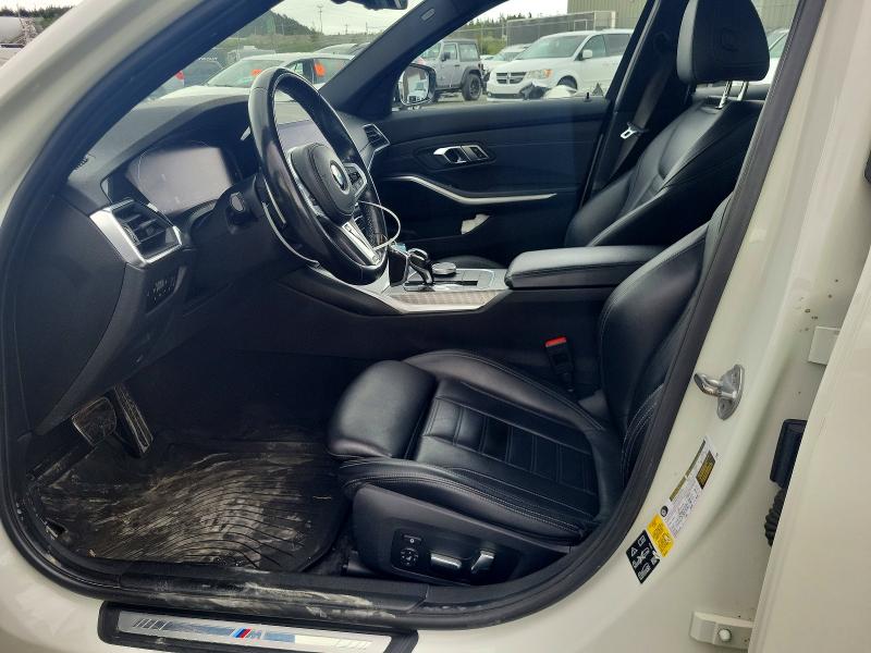 2019 BMW 3 series VIN WBA5R7C53KAJ78345 COPART salvage auction — FRONT END, Nl - Salvage Brand, sold $15,300 on 2026-07-16 (photo 7)