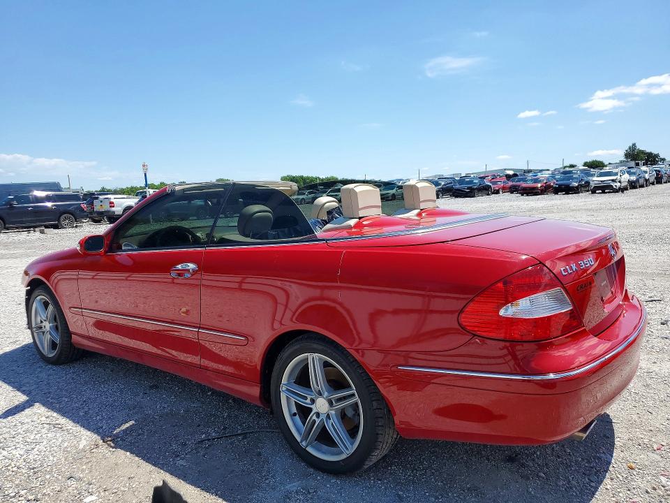 2006 Mercedes-benz Clk-klasse VIN WDBTK56F76T073176 COPART salvage auction — FRONT END, Ar - Cert Of Title-Salvage, sold $925 on 2026-07-22 (photo 2)