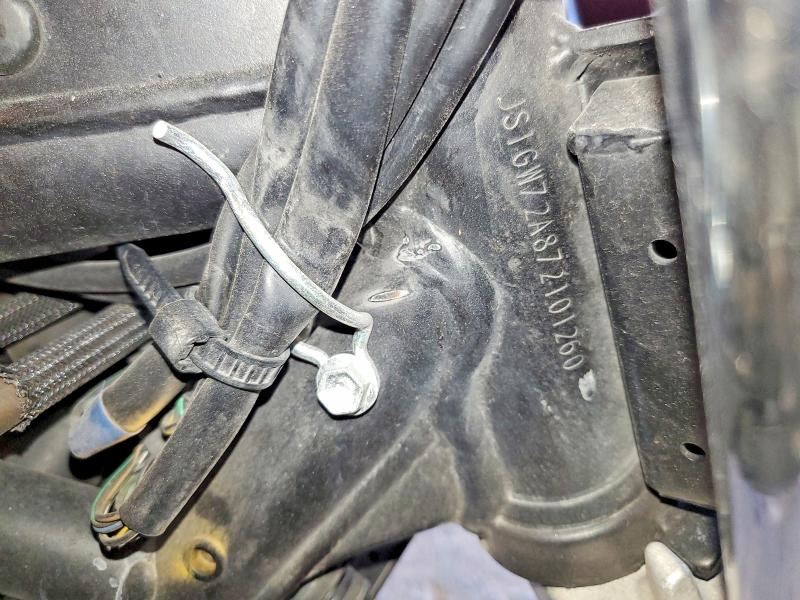 2007 Suzuki Gs VIN JS1GW72A872101260 COPART salvage auction — ROLLOVER, Ga - Cert Of Title-Salvage, sold $25 on 2026-07-21 (photo 9)