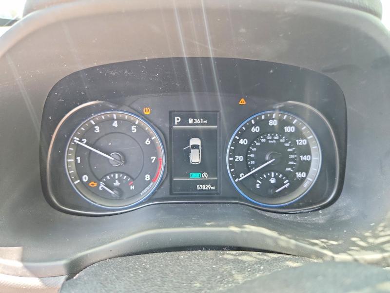 2023 Hyundai Kona VIN KM8K3CAB3PU002972 COPART salvage auction — FRONT END, Ut - Salvage Certificate, sold $3,300 on 2026-07-24 (photo 9)