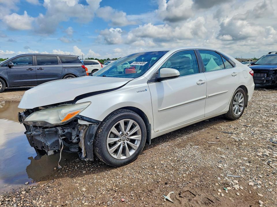 2016 Toyota Camry solara VIN 4T1BD1FK6GU184306 COPART salvage auction — FRONT END, Tx - Salvage Vehicle Title, sold $3,150 on 2026-07-02 (photo 1)