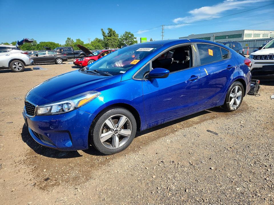 2018 Kia VIN 3KPFL4A77JE178355 COPART salvage auction — ROOF, Il - Salvage Certificate, sold $1,850 on 2026-07-24 (photo 1)