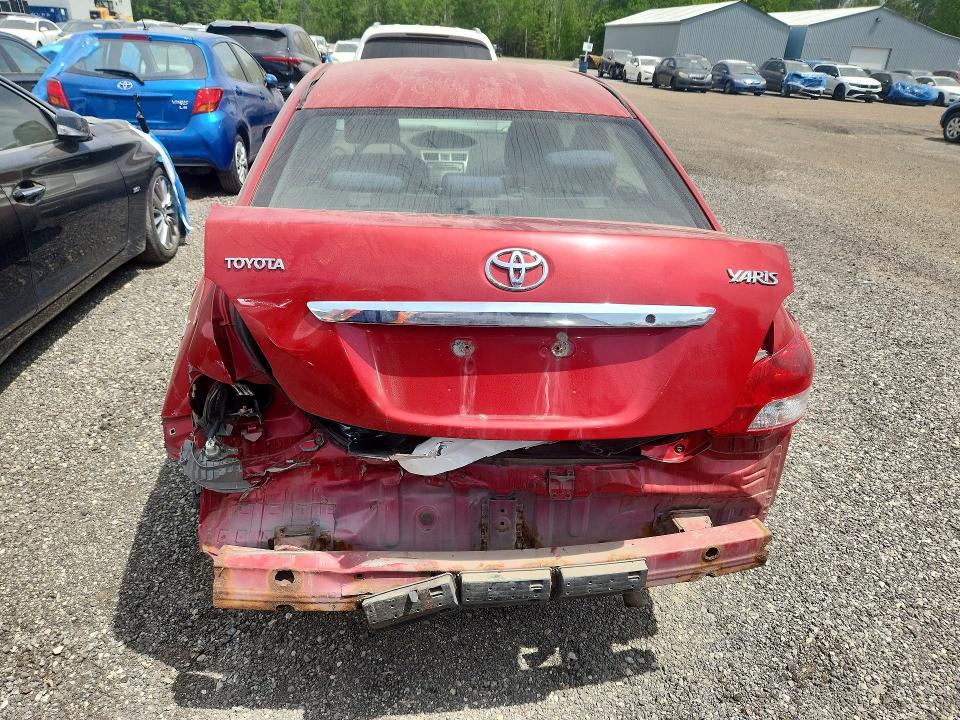 2009 Toyota Yaris VIN JTDBT923191341295 COPART salvage auction — REAR END, On - Permit Salvage, sold $975 on 2026-07-02 (photo 6)