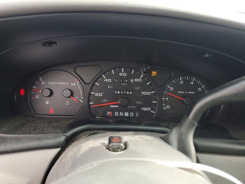 2002 Mercury Sable VIN 1MEFM50U72G607679 COPART salvage auction — SIDE, AL - CERT OF TITLE-SALVAGE TITLE, sold $250 on 2026-07-30 (photo 9)
