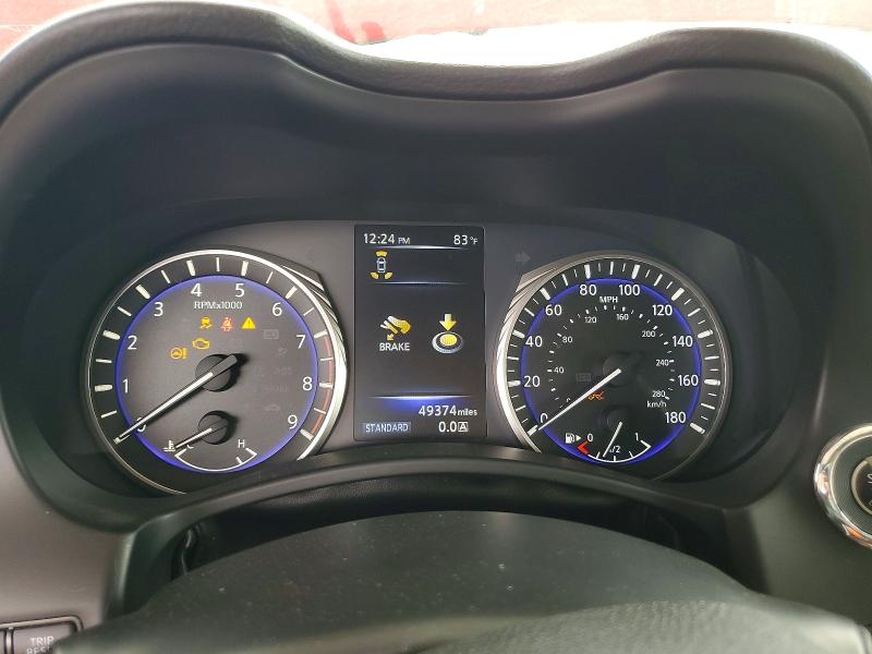 2019 Infiniti Q60 VIN JN1FV7EK8KM360467 COPART salvage auction — MINOR DENT/SCRATCHES, Nm - Cert Of Title-Salvage, sold $10,000 on 2026-07-10 (photo 9)