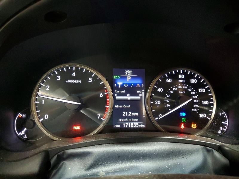 2017 Lexus VIN JTJBARBZ5H2121495 COPART salvage auction — FRONT END, Ok - Cert Of Title-Salvage, sold $175 on 2026-07-29 (photo 9)