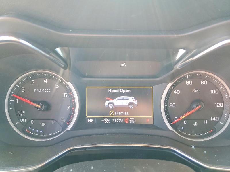 2022 Chevrolet Trailblazer VIN KL79MSSL6NB146572 COPART salvage auction — FRONT END, Ca - Salvage Certificate, sold $80 on 2026-07-31 (photo 9)