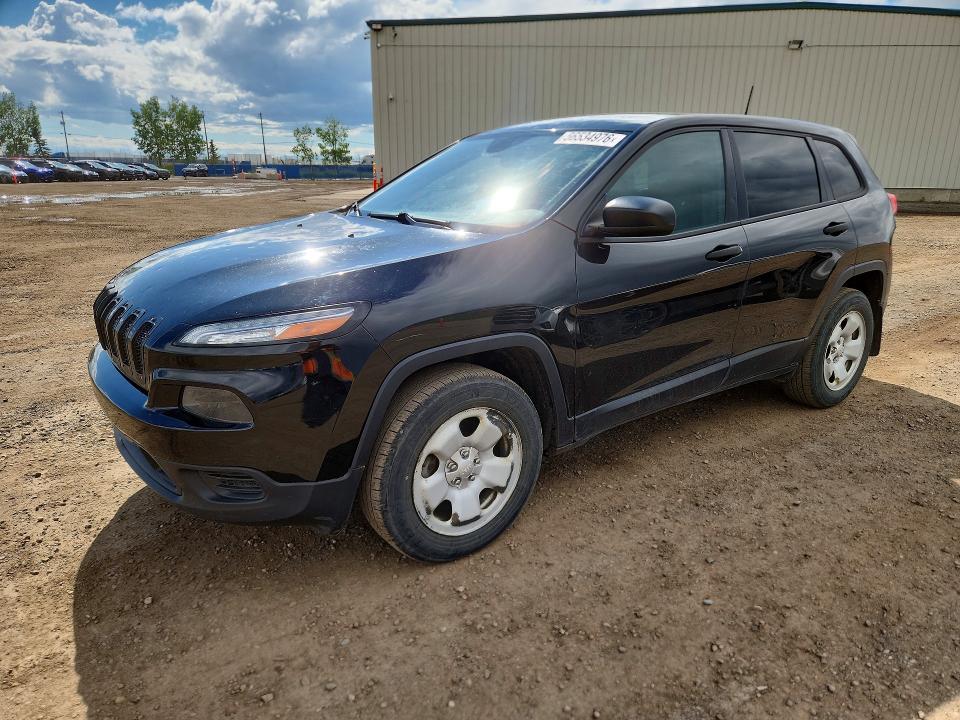 2016 Jeep Cherokee VIN 1C4PJMAB7GW256145 — COPART salvage auction photo
