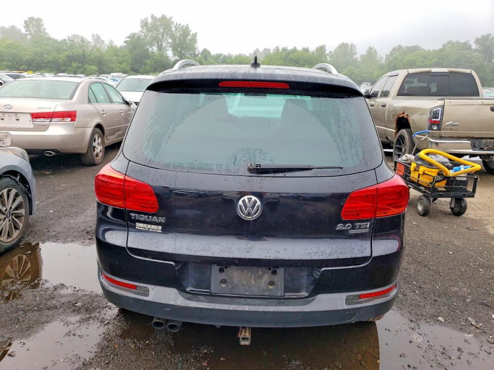 2012 Volkswagen Tiguan VIN WVGBV7AX0CW572052 COPART salvage auction — MECHANICAL, Ct - Certificate Of Title, sold $825 on 2026-07-24 (photo 6)
