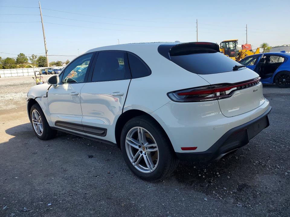 2024 Porsche Macan VIN WP1AA2A50RLB17417 COPART salvage auction — FRONT END, Fl - Certificate Of Destruction, sold $15 on 2026-07-31 (photo 2)