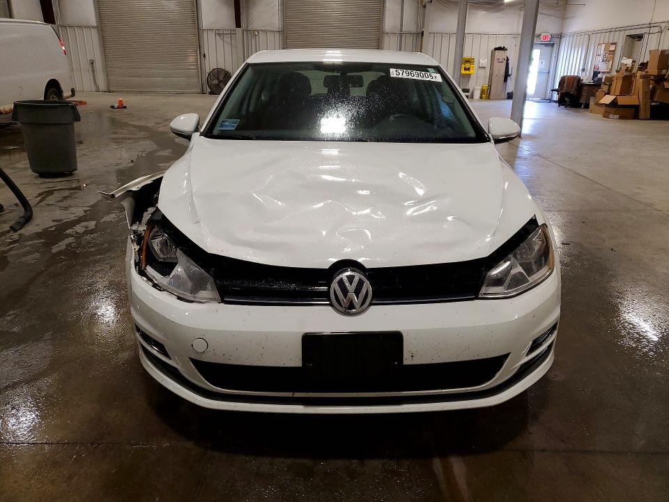 2015 Volkswagen Golf VIN 3VW817AU7FM024910 COPART salvage auction — FRONT END, Mn - Cert Of Title-Prior Salvage, sold $350 on 2026-07-27 (photo 5)