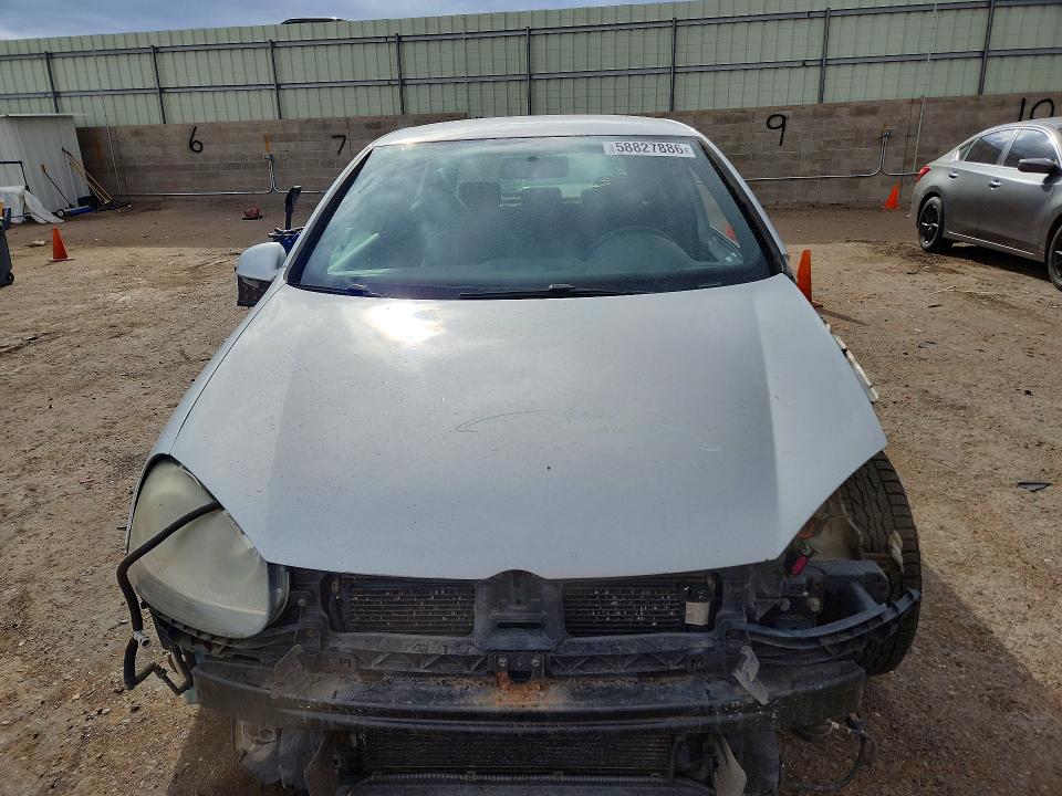 2007 Volkswagen Gti VIN WVWEV71K17W009751 COPART salvage auction — FRONT END, Nm - Cert Of Title-Salvage, sold $850 on 2026-07-09 (photo 5)