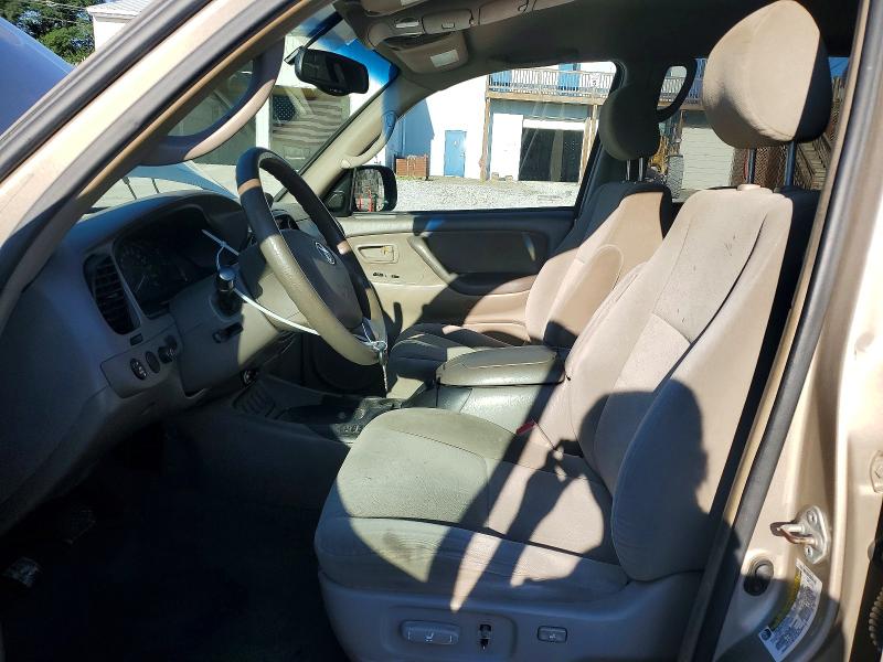 2005 Toyota Sequoia VIN 5TDBT44A15S238289 COPART salvage auction — MINOR DENT/SCRATCHES, Oh - Certificate Of Title, sold $1,450 on 2026-07-28 (photo 7)