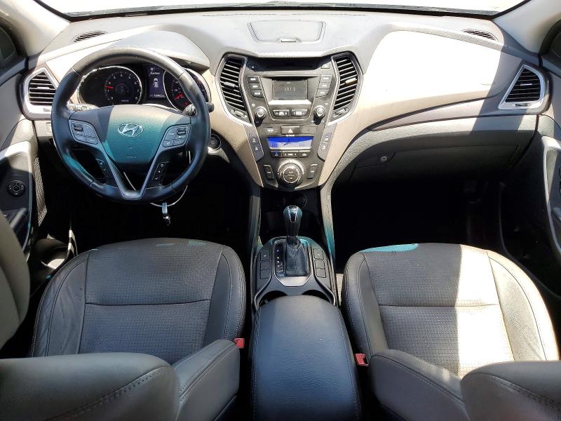 2014 Hyundai Santa fe VIN KM8SN4HF6EU067269 COPART salvage auction — FRONT END, Ca - Dis/Dlr/Exp Only Clean Title, sold $4,500 on 2026-07-06 (photo 8)