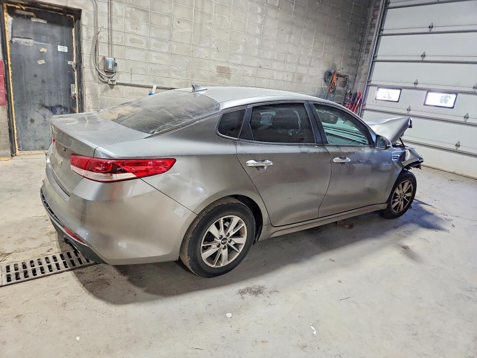 2016 Kia Optima VIN 5XXGT4L33GG104655 COPART salvage auction — FRONT END, Mn - Cert Of Title-Prior Salvage, sold $625 on 2026-07-07 (photo 3)