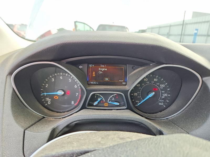 2017 Ford Focus VIN 1FADP3FE7HL260025 COPART salvage auction — REAR END, Salvage Title, sold $250 on 2026-07-29 (photo 9)