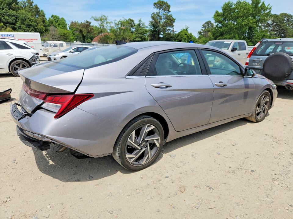 2025 Hyundai Elantra VIN KMHLP4DGXSU931152 COPART salvage auction — REAR END, Va - Cert Of Title - Salvage, sold $8,700 on 2026-07-16 (photo 3)