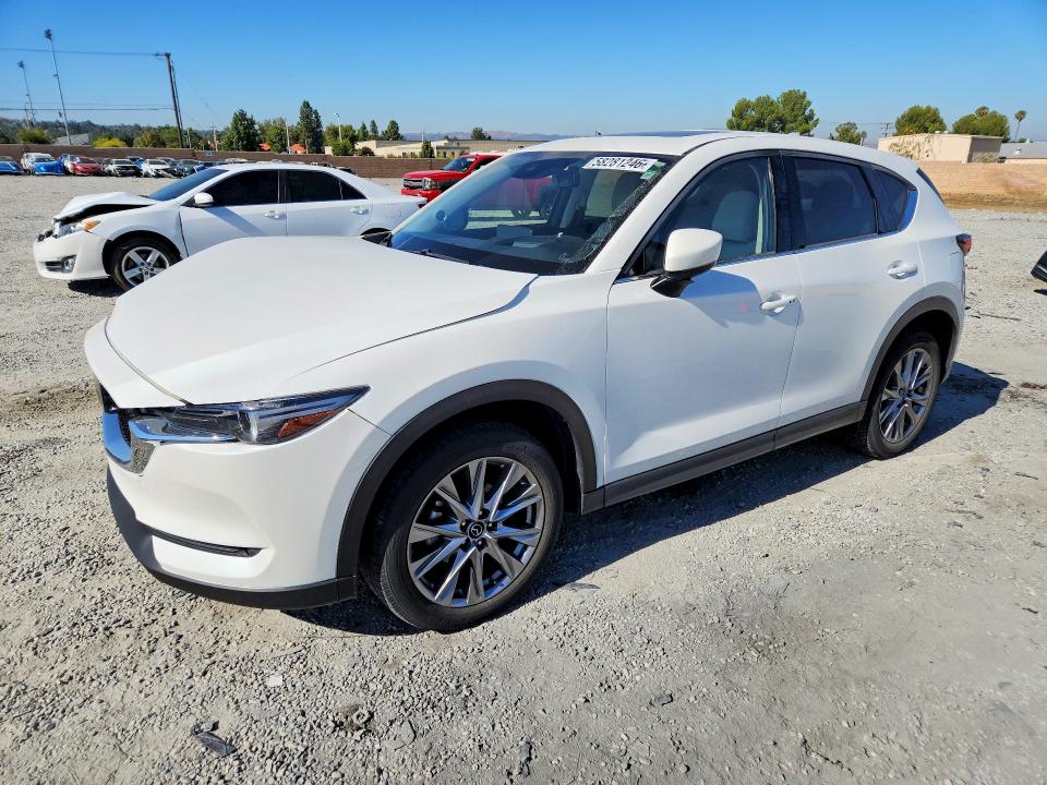 2021 Mazda Cx-5 VIN JM3KFBDM7M0455070 COPART salvage auction — FRONT END, Ca - Salvage Certificate, sold $4,100 on 2026-07-29 (photo 1)