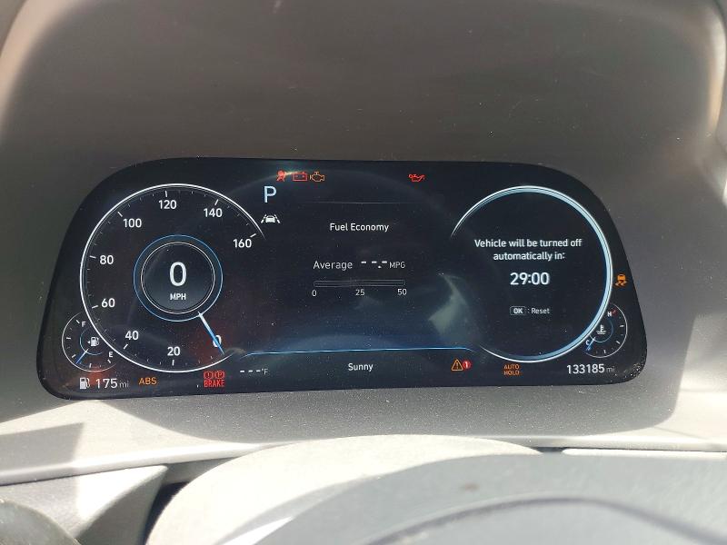 2020 Hyundai VIN 5NPEH4J21LH021307 COPART salvage auction — FRONT END, Va - Cert Of Title - Salvage, sold $2,500 on 2026-07-07 (photo 9)