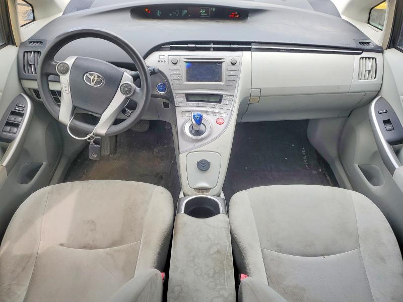 2013 Toyota Prius VIN JTDKN3DU6D1712411 COPART salvage auction — FRONT END, Tx - Certificate Of Title, sold $1,250 on 2026-07-09 (photo 8)