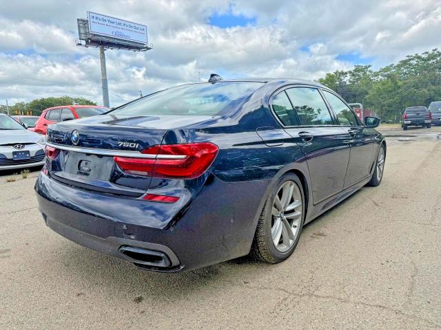 2017 BMW 7 series VIN WBA7F2C51HG421483 COPART salvage auction — MINOR DENT/SCRATCHES, Md - Certificate Of Title (P), sold $2,900 on 2026-07-08 (photo 4)