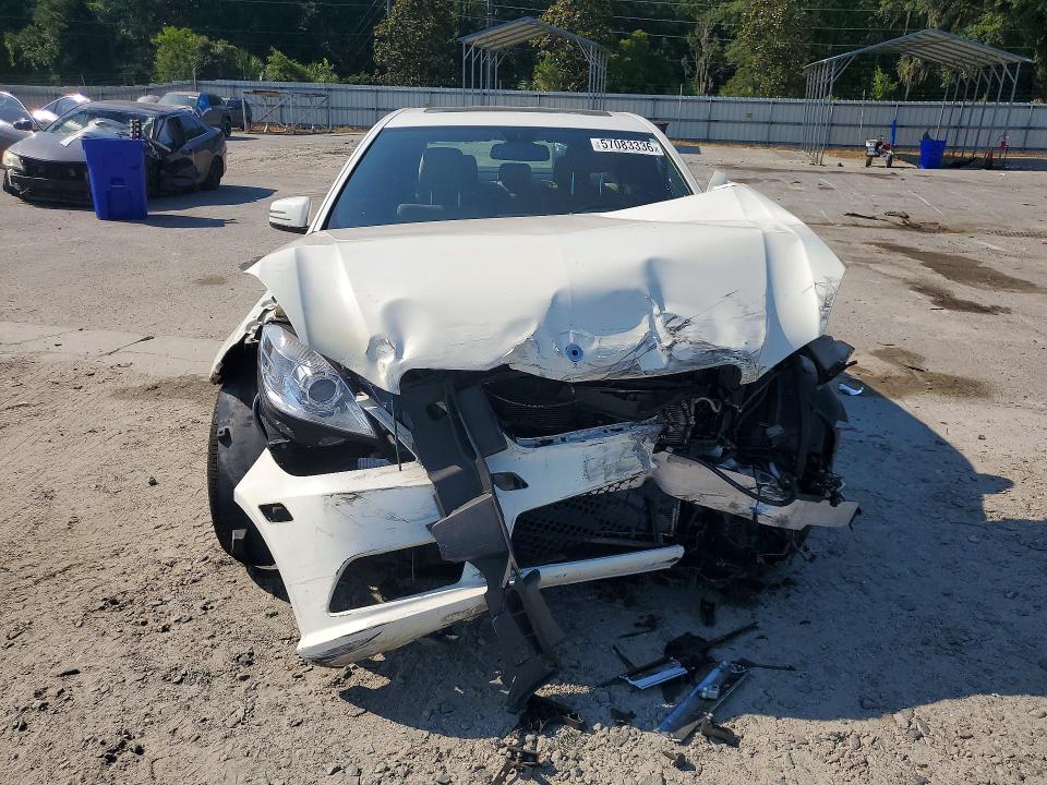 2011 Mercedes-benz E-class VIN WDDHF5GBXBA459125 COPART salvage auction — FRONT END, Ga - Cert Of Title-Rebuilt Salvage, sold $250 on 2026-07-09 (photo 5)