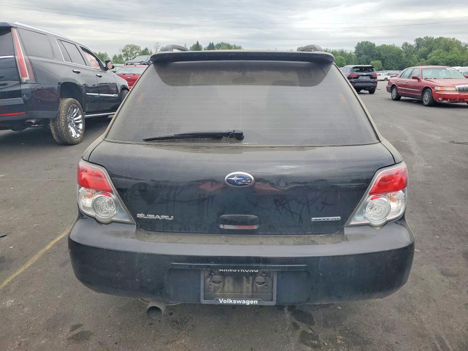 2006 Subaru Impreza VIN JF1GG67606H814611 COPART salvage auction — FRONT END, Or - Non Public Clean Title, sold $125 on 2026-07-27 (photo 6)
