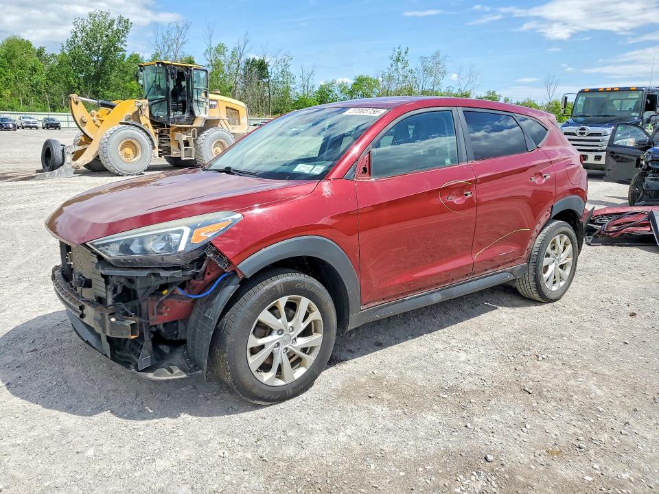 2019 Hyundai Tucson VIN KM8J2CA44KU923879 COPART salvage auction — FRONT END, Ny - Mv-907A Salvage Certificate, sold $2,400 on 2026-07-20 (photo 1)