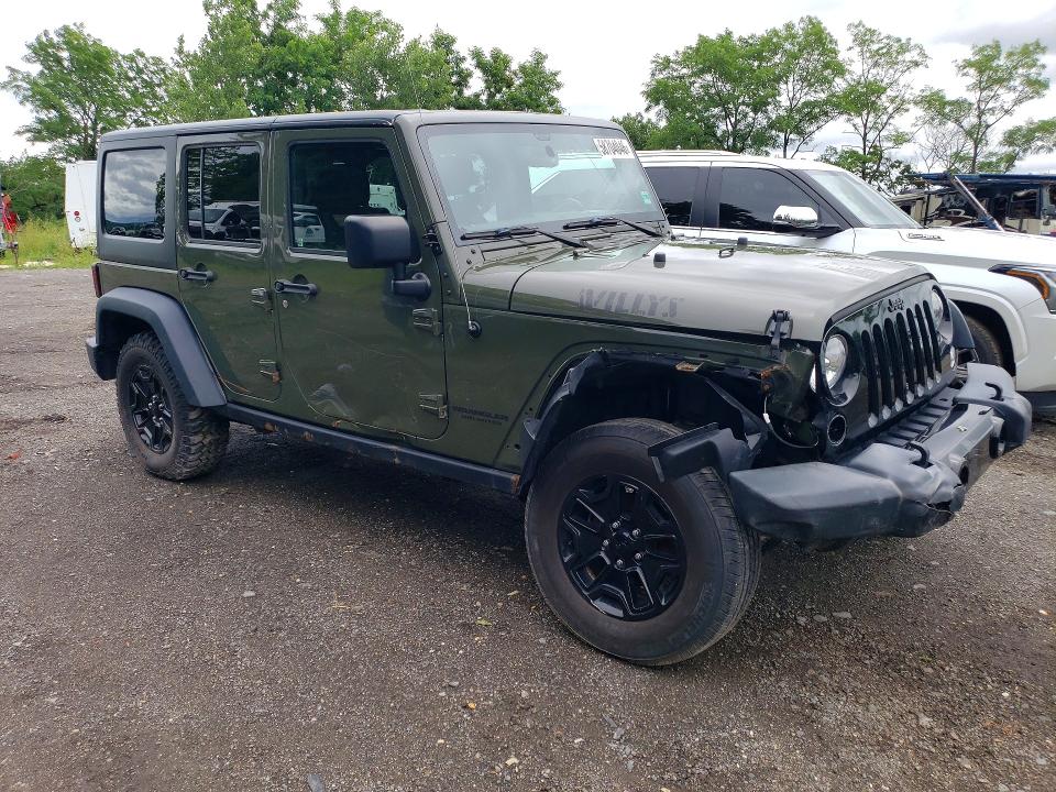 2016 Jeep Wrangler / VIN 1C4BJWDG3GL107939 COPART salvage auction — FRONT END, NJ - CERT OF TITLE W/SALVAGE HISTOR, sold $7,800 on 2026-07-28 (photo 4)