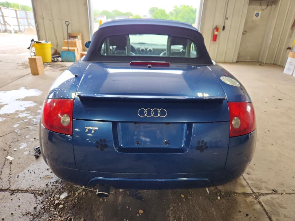 2003 Audi Tt VIN TRUTC28N531005554 COPART salvage auction — MINOR DENT/SCRATCHES, Wi - Certificate Of Title, sold $575 on 2026-07-16 (photo 6)