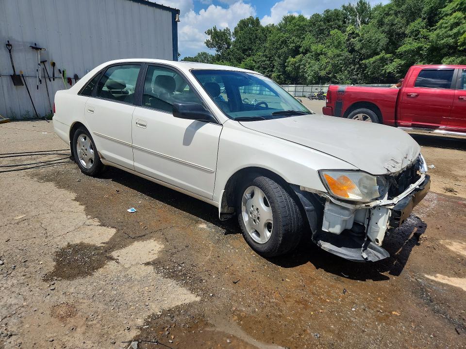 2003 Toyota Avalon VIN 4T1BF28B33U329275 COPART salvage auction — FRONT END, La - Cert Of Title-Salvage, sold $250 on 2026-07-09 (photo 4)