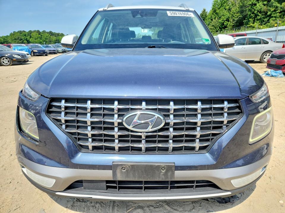 2022 Hyundai Venue VIN KMHRC8A37NU209415 COPART salvage auction — FRONT END, VA - CERT OF TITLE - SALVAGE, sold $575 on 2026-07-21 (photo 5)