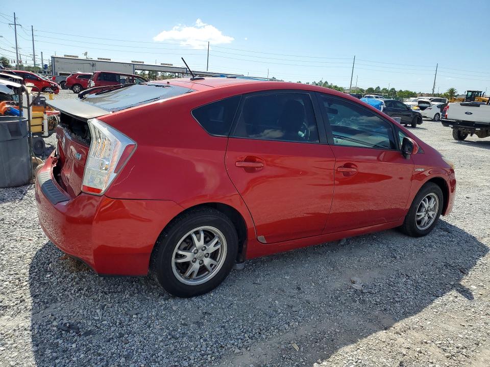 2010 Toyota Prius VIN JTDKN3DU4A0191903 COPART salvage auction — REAR END, Fl - Cert Of Title Slvg Rebuildable, sold $1,600 on 2026-07-06 (photo 3)